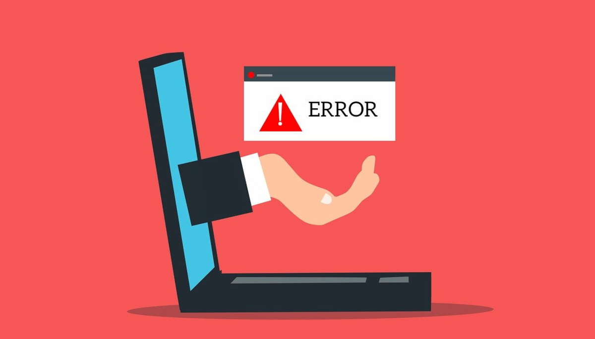 Error ordenador portátil