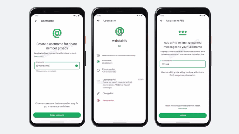 Filtración WaBetaInfo nombres usuario en whatsapp