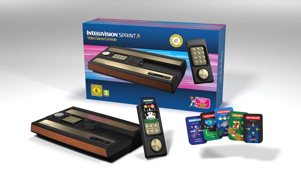 Intellivision Sprint con mandos