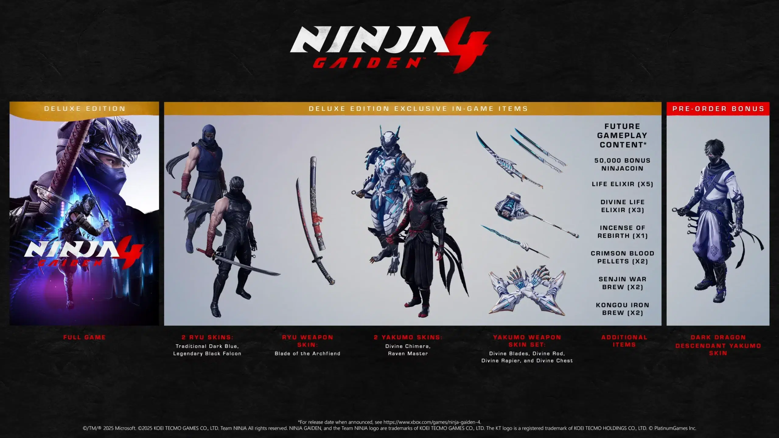 Declaraciones sobre el DLC de Ninja Gaiden 4