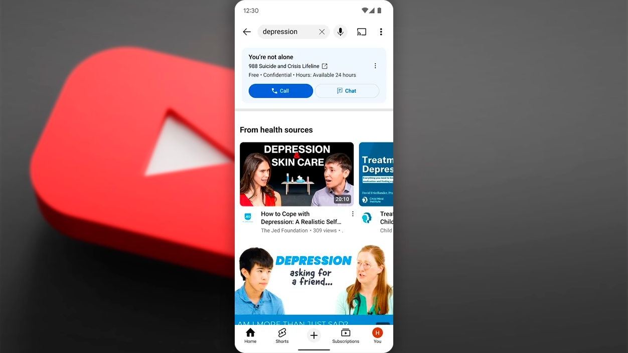 Nuevo espacio de YouTube para adolescentes con foco en salud mental