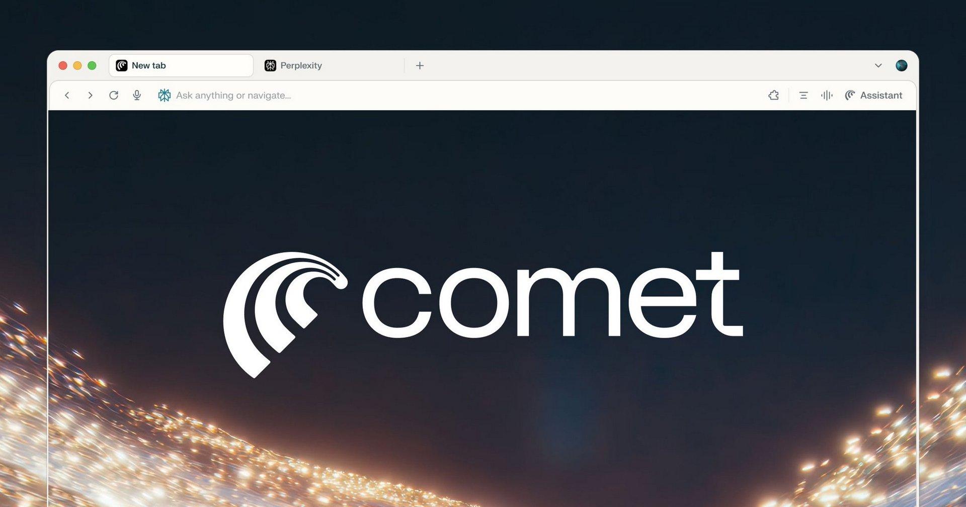 Navegador Perplexity Comet gratuito