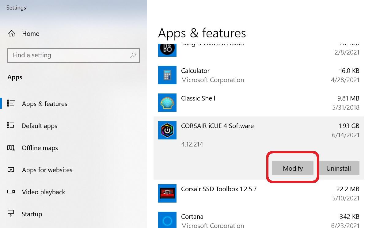 Instalación de WinUSB para dispositivos RGB