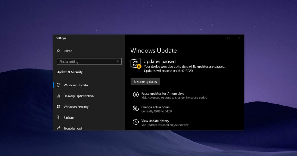 revertir actualización KB