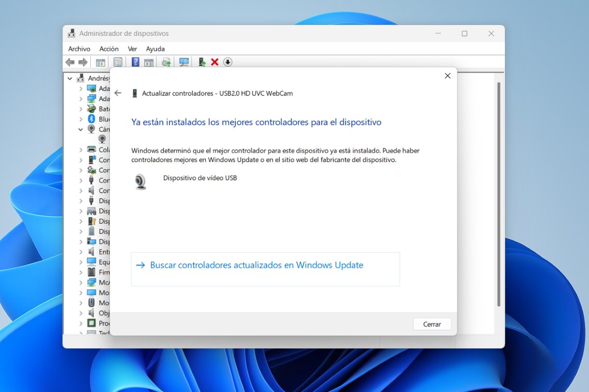Windows Hello cámara no funciona actualizar controlador