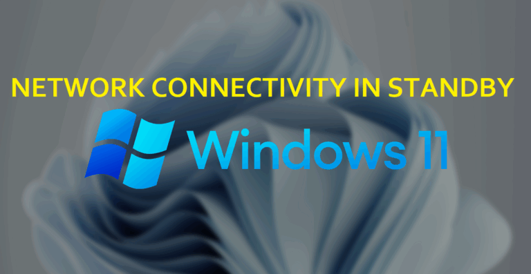 Network Connectivity in Standby