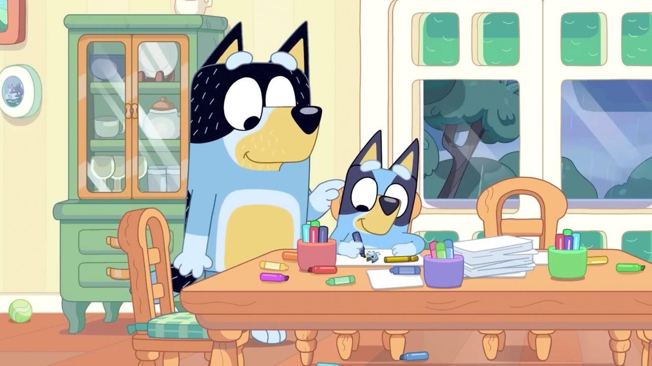 Bluey Quest Gold Pen aventura