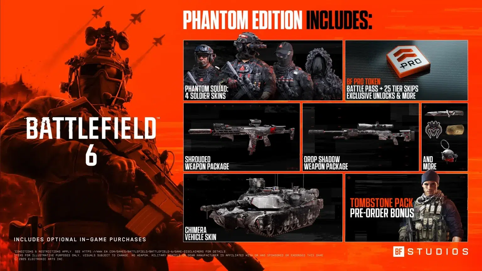 disco battlefield 6 edición Phantom