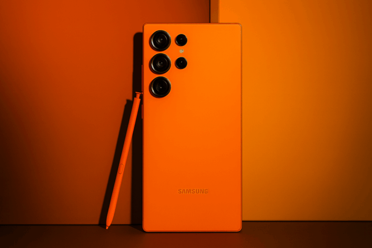 galaxy s26 ultra naranja