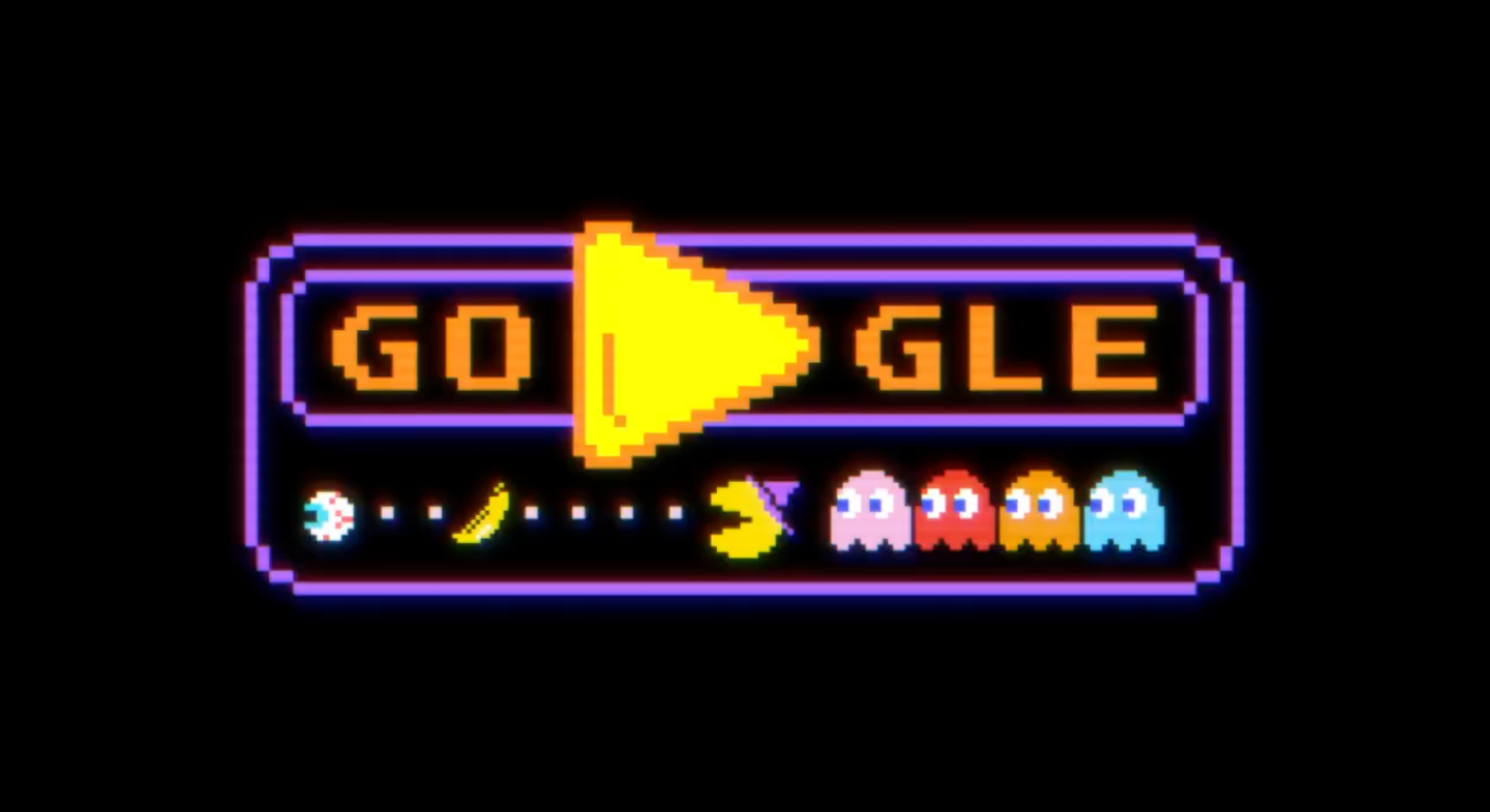 Pac-Man Halloween en Google Doodle
