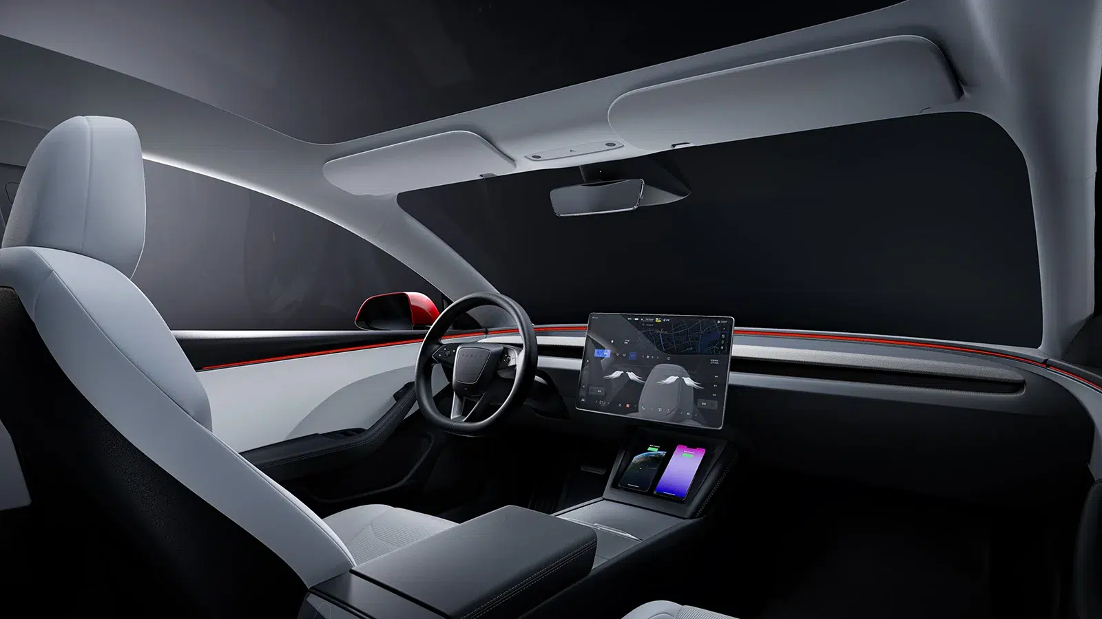 interior Tesla Model 3 2025