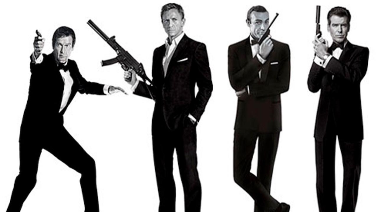 Edición de carteles de James Bond sin armas
