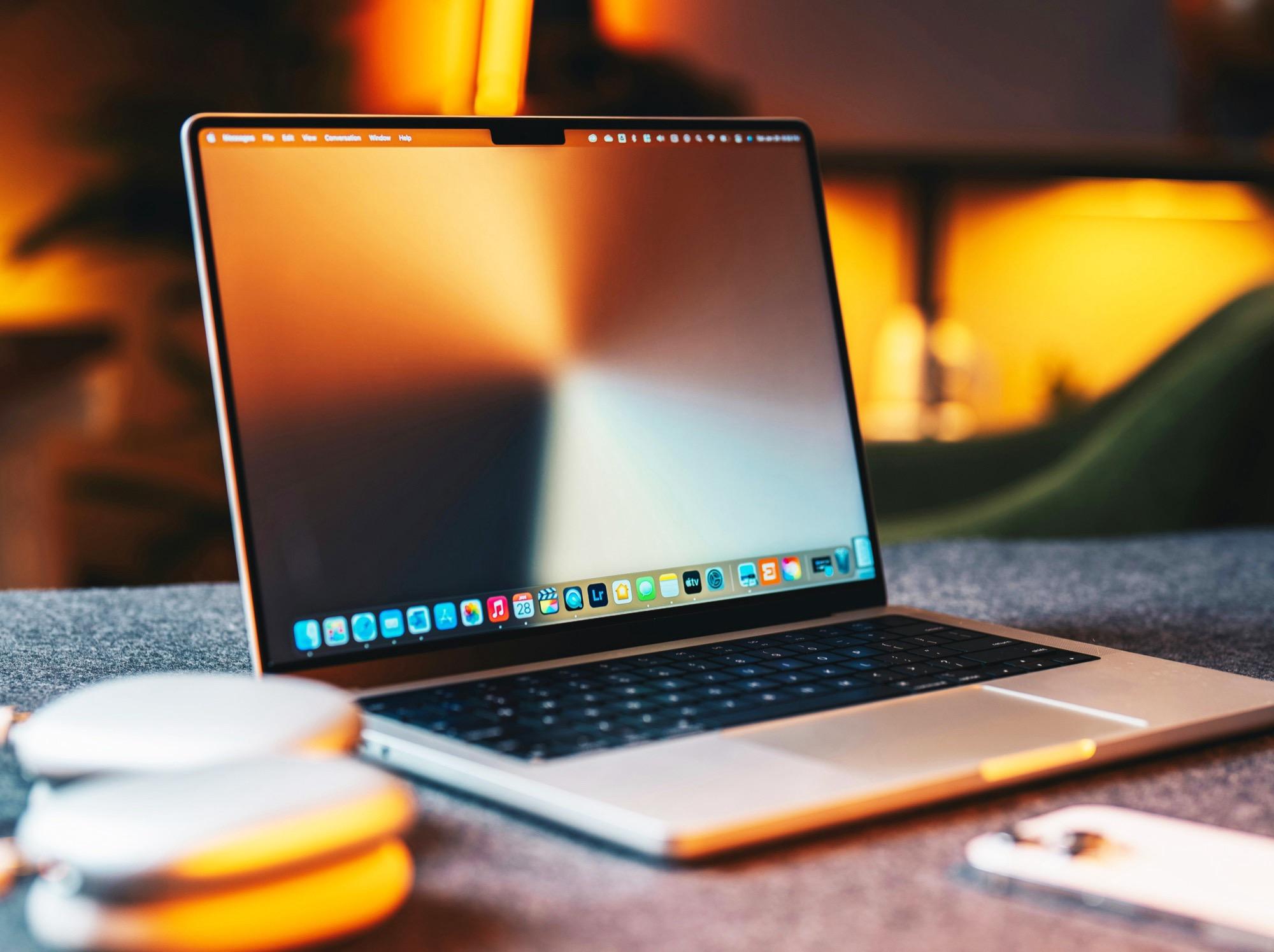 Diseño del MacBook Pro táctil