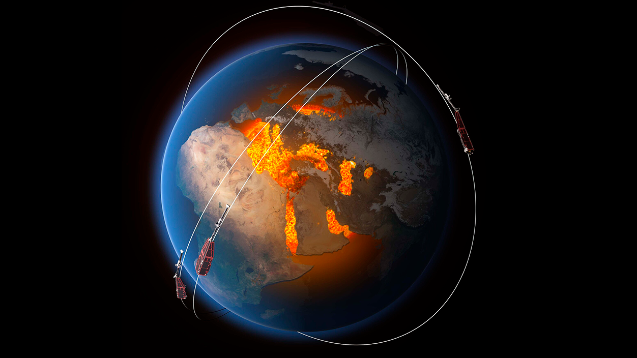 misión Swarm de la Agencia Espacial Europea