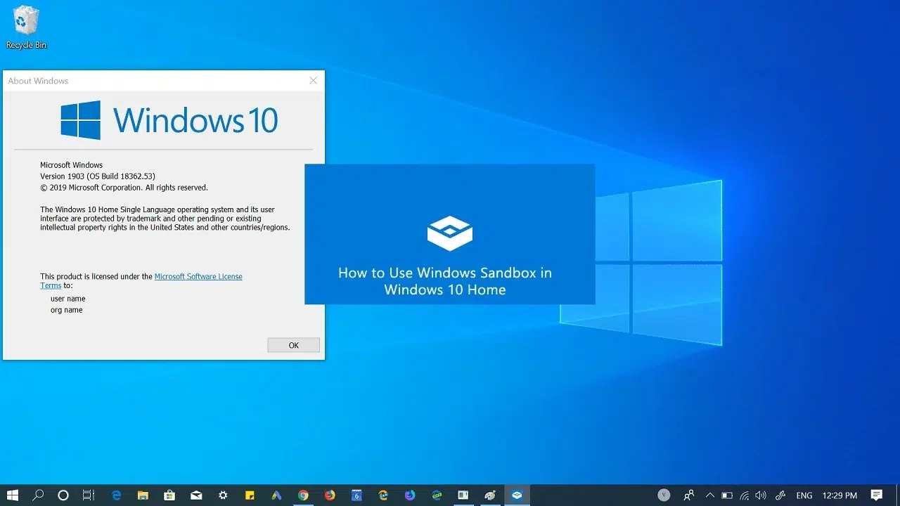 windows sandbox