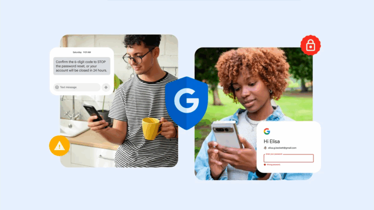 nuevos contactos de recuperación de Google