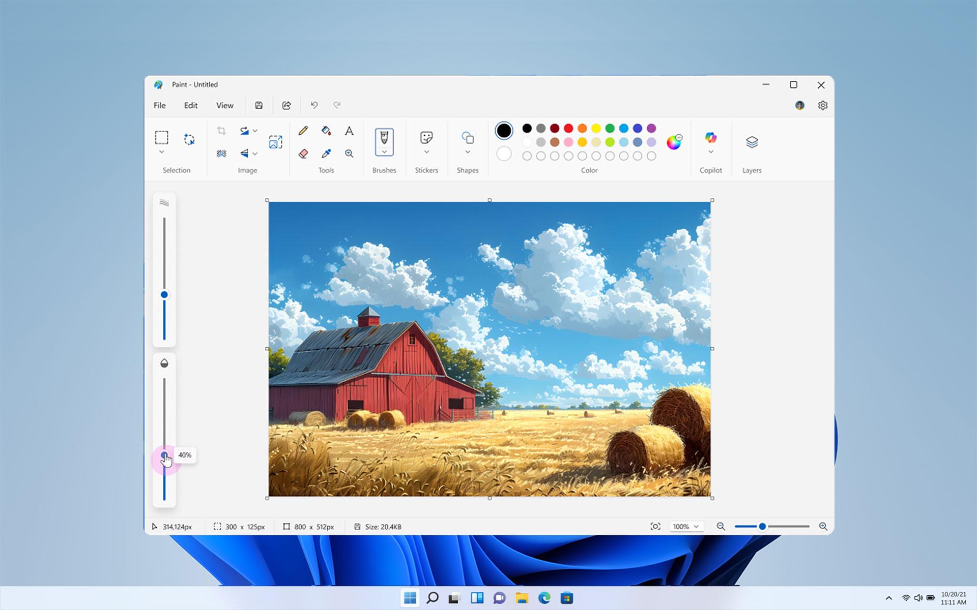 Estilos artísticos en Restyle de Paint