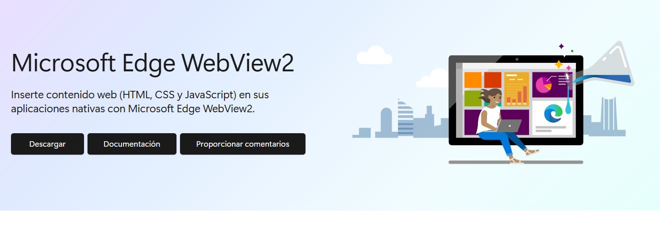 Reinstalar Edge WebView2