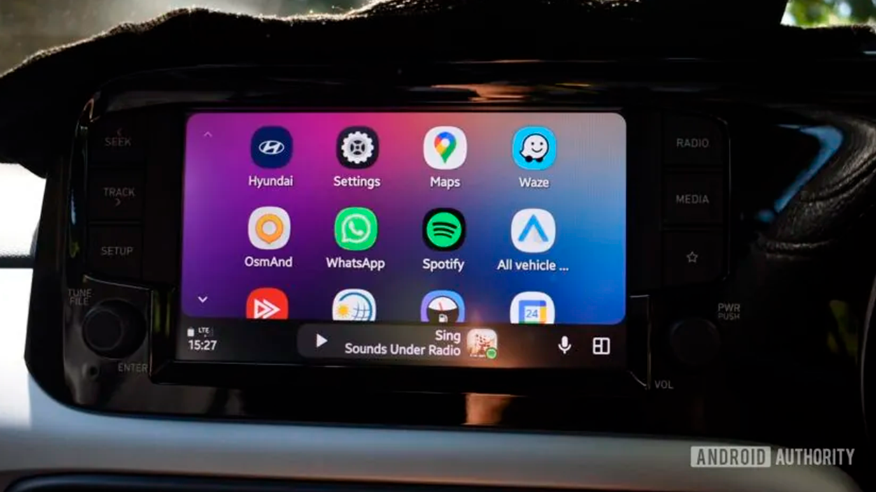 widgets en Android Auto AndroidAuthority