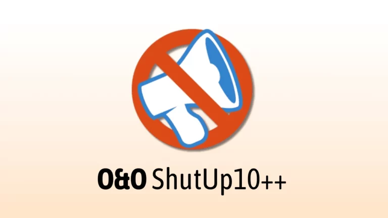 O&O ShutUp10++