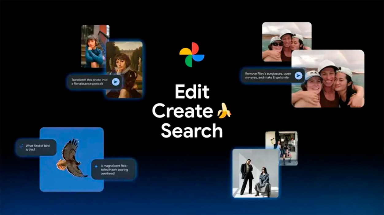 Ayúdame a editar Google fotos con Nano Banana
