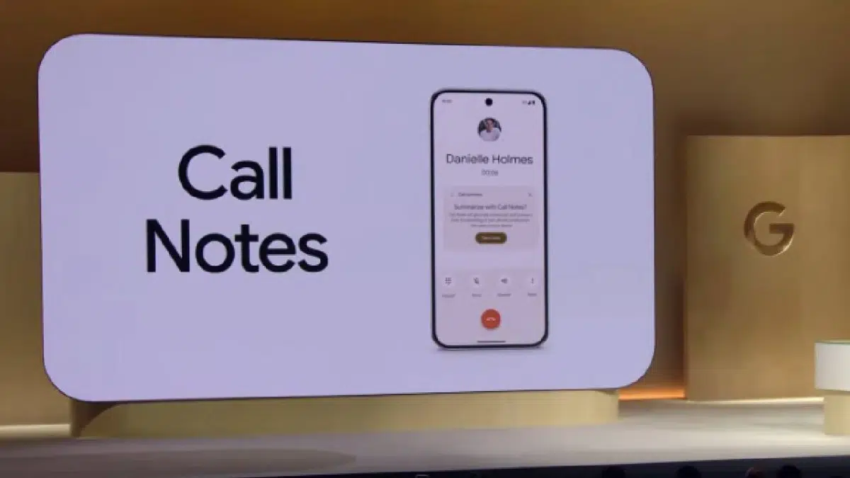 Call Notes Pixel Google