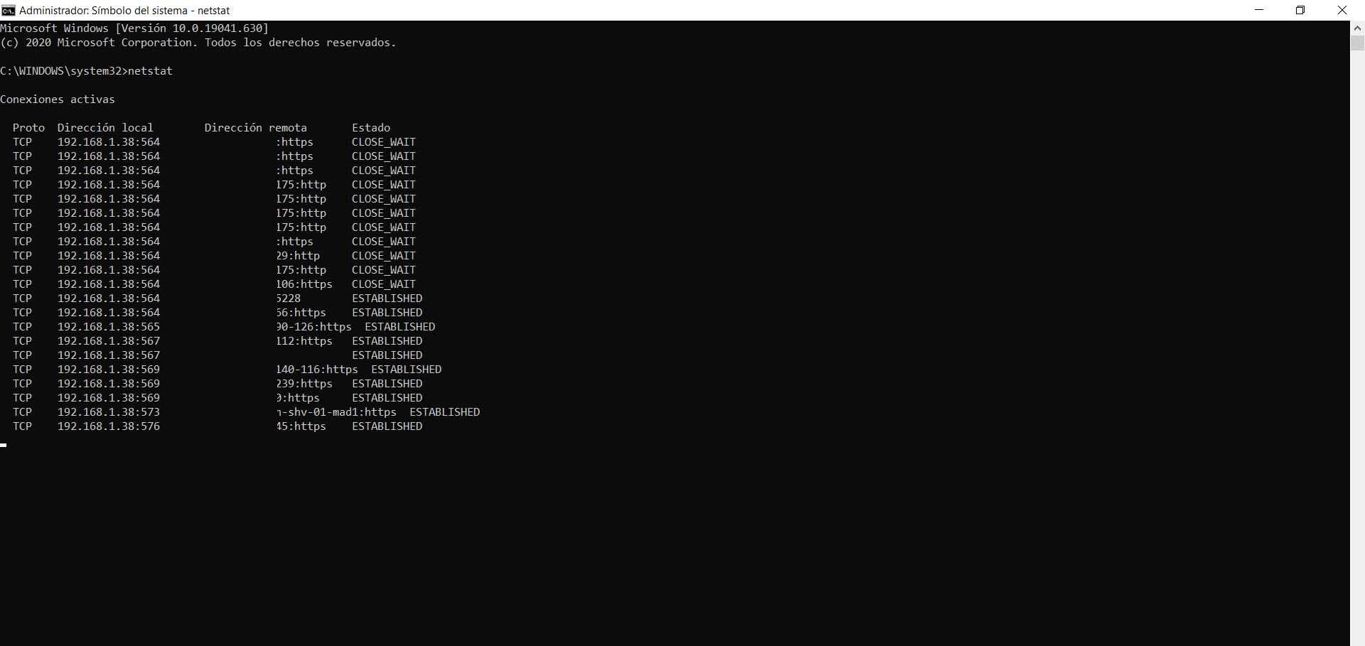 Cómo bloquear conexiones de red sospechosas desde CMD