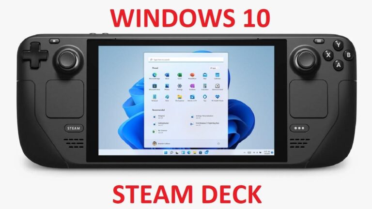 Cómo instalar Windows 10 en Steam Deck