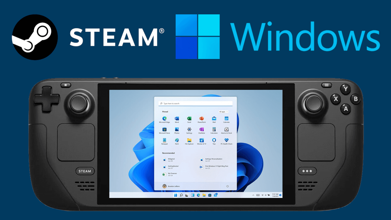 Steam Deck con Windows