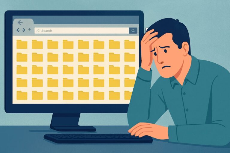 Cómo pasar de caos de descargas a una estructura lógica de carpetas