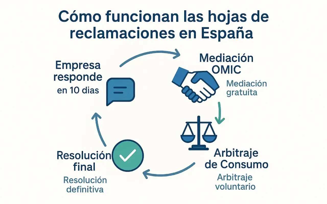 Cómo reclamar servicios digitales: hoja, ODR y arbitraje hoja de reclamaciones online ODR arbitraje