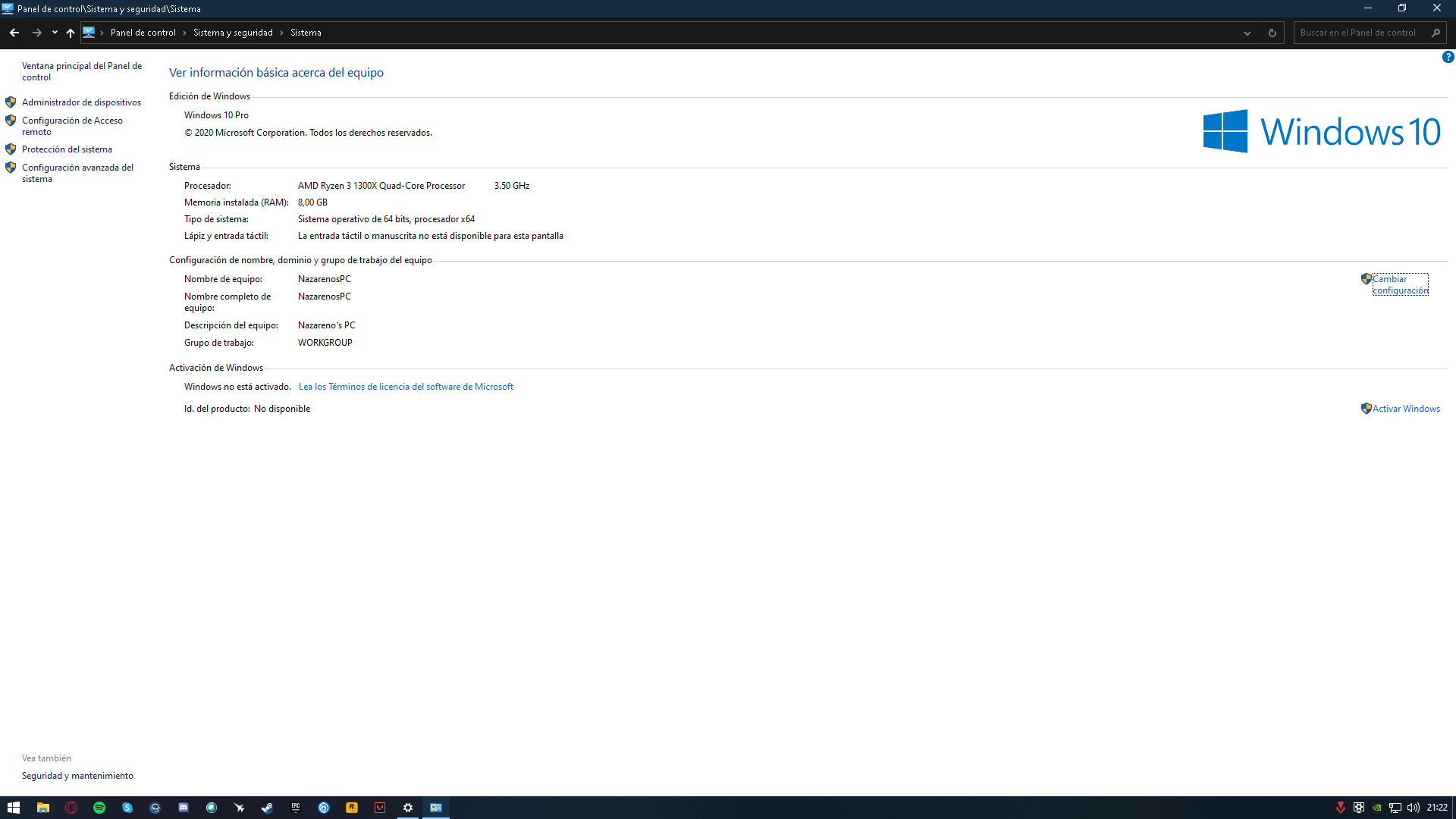 Estados de activación de Windows con licencia digital