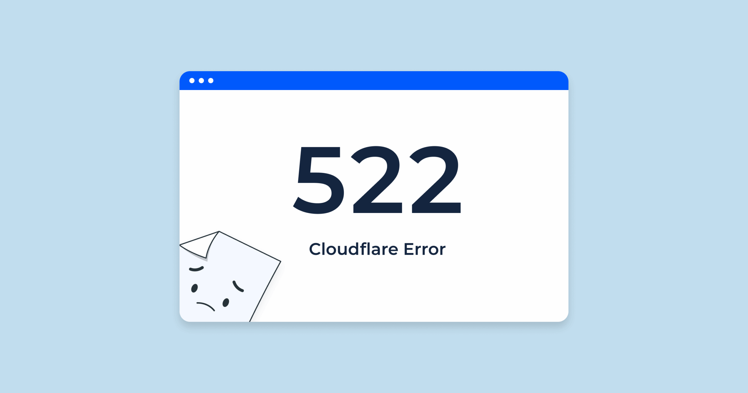 Errores 522 Cloudlfare