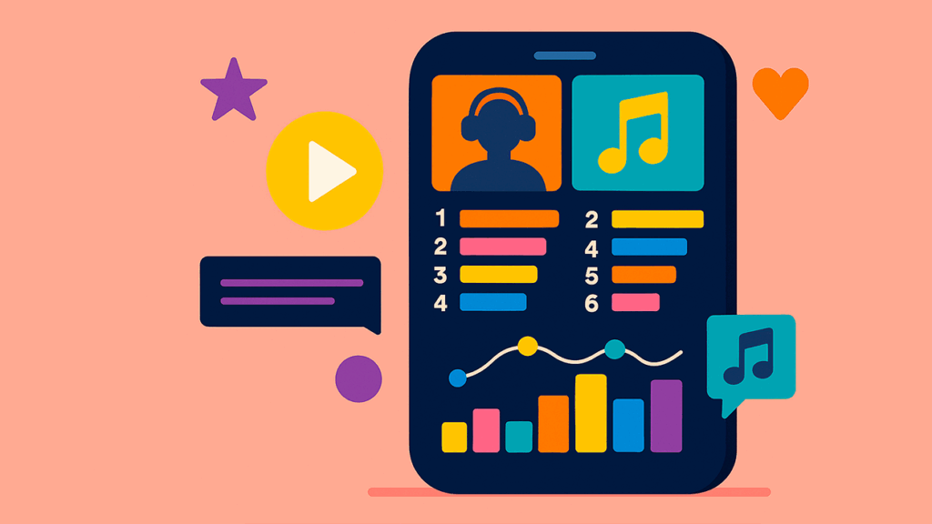 Estadísticas de escucha de Spotify