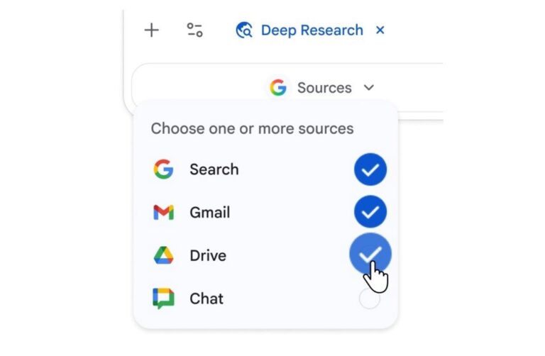 Gemini Deep Research Google Drive