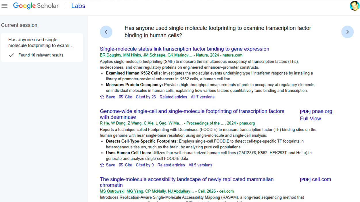 Google Scholar Labs como usar