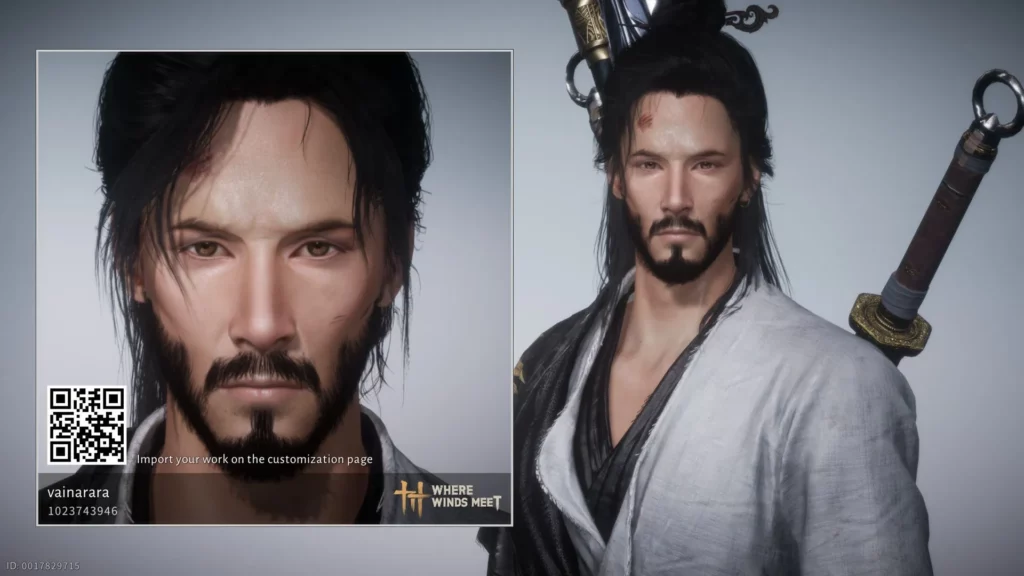 Keanu Reeves en Where Winds Meet