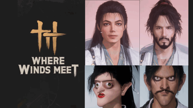 Personalización de personajes en Where Winds Meet