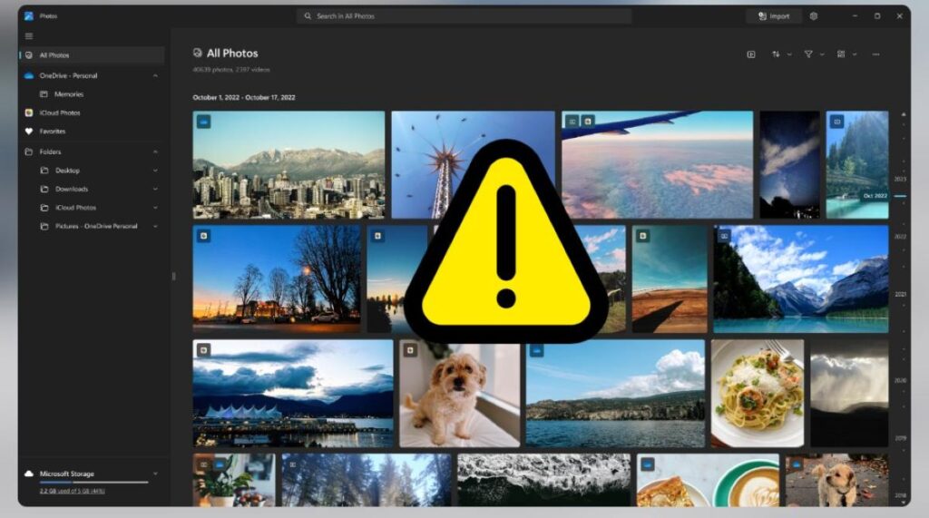 Windows 11で写真を開いて表示できない問題