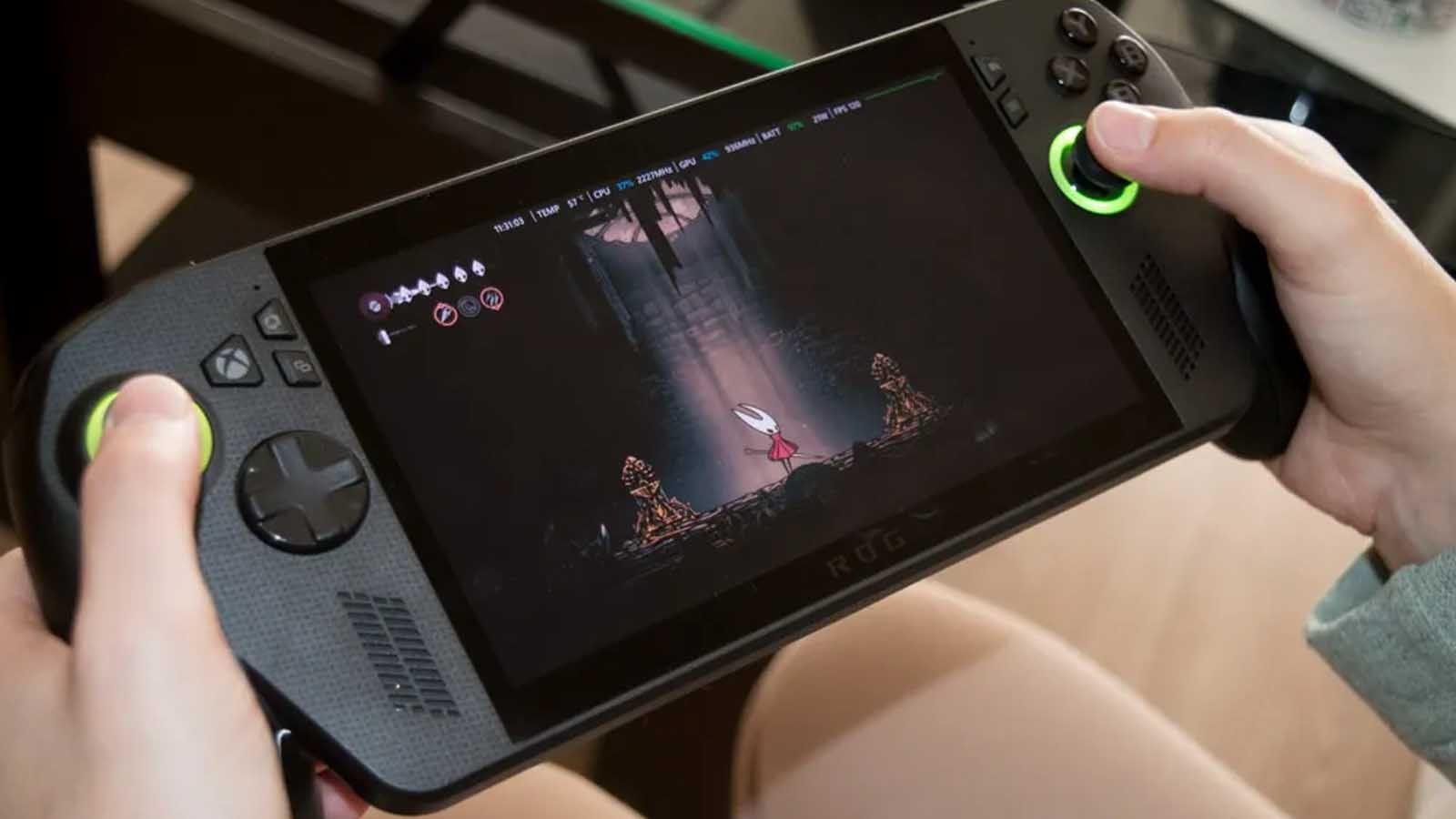 Configuración automática de rendimiento en ROG Xbox Ally