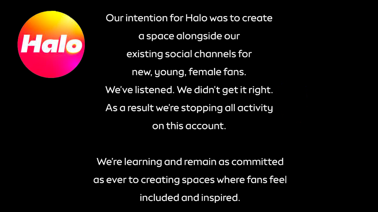 Respuesta de Halo Sky Sports