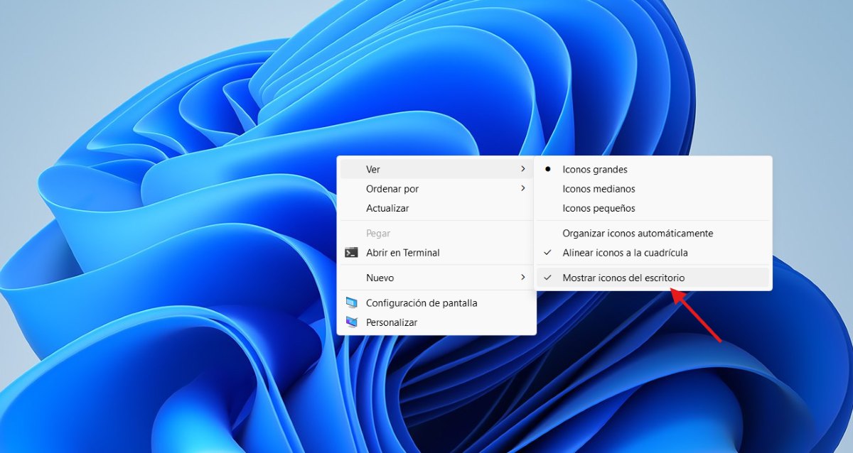 Verifica la configuración de escritorio