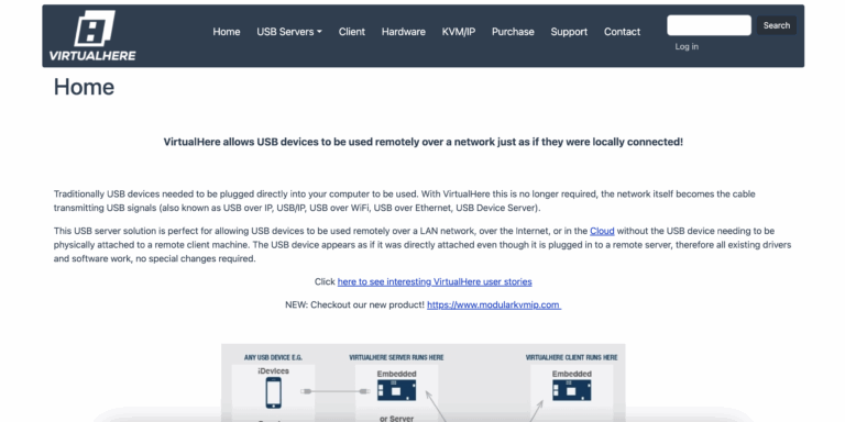 Cómo usar Virtual Here para compartir USB por red