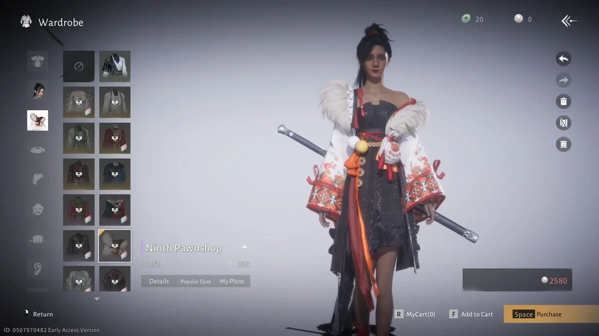 Where Winds Meet presets populares