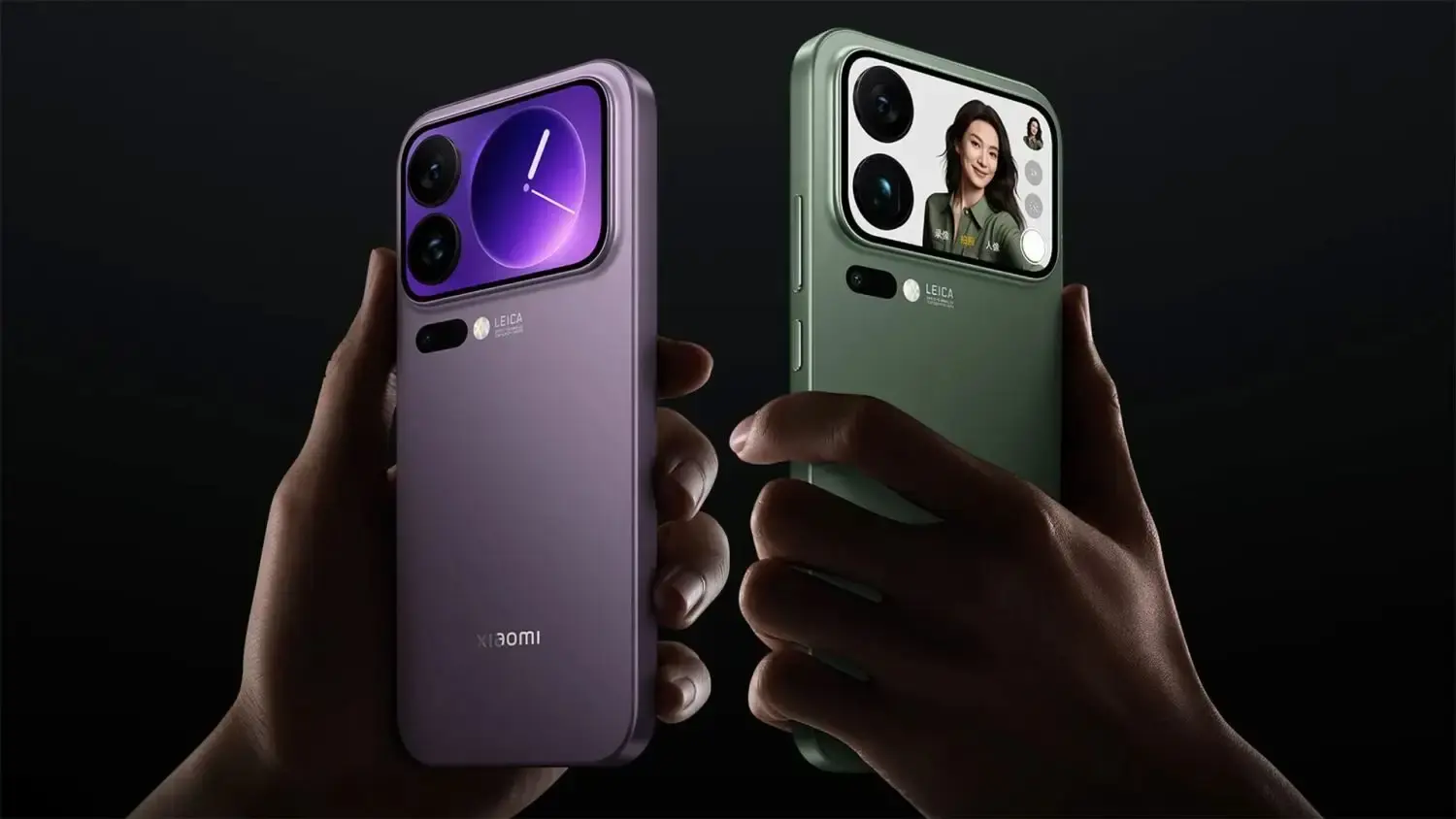 Imagen del nuevo smartphone insignia de Xiaomi Imagen de un smartphone premium de Xiaomi