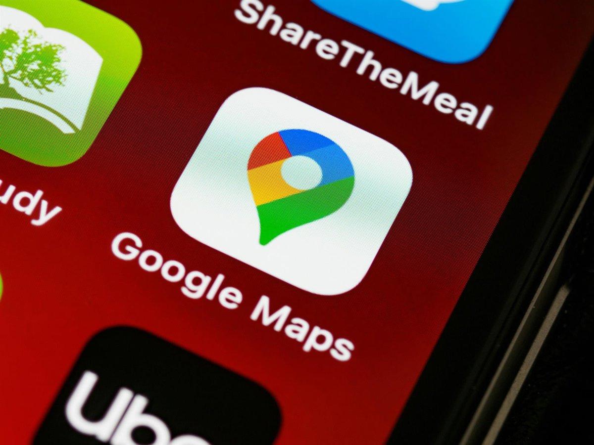 Interfaz simplificada de Google Maps para ahorrar batería