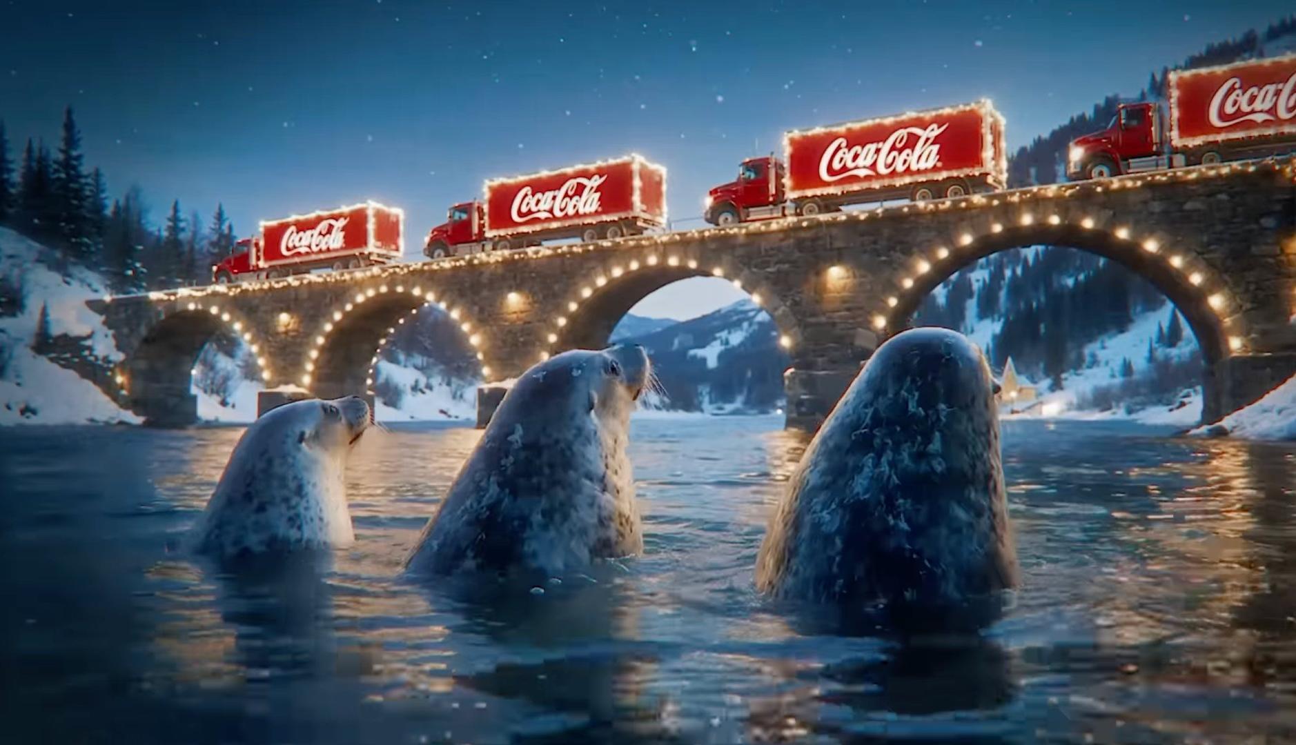 campaña navideña de Coca-Cola con inteligencia artificial
