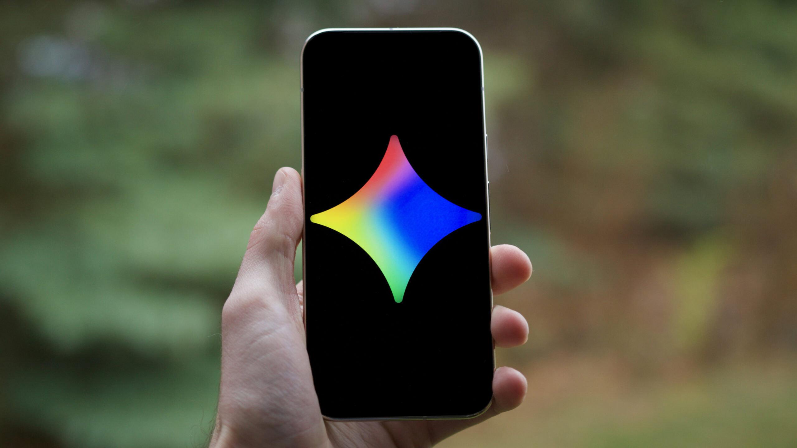 Interfaz de Gemini Circle Screen en un smartphone