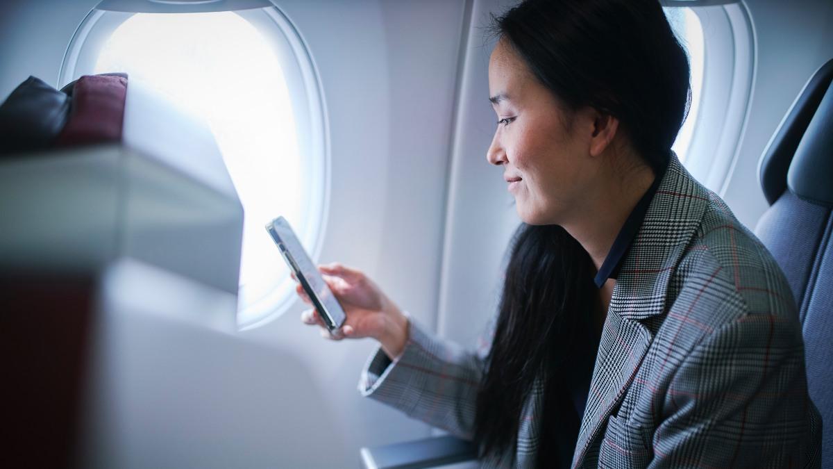 Conectividad WiFi de alta velocidad en vuelos