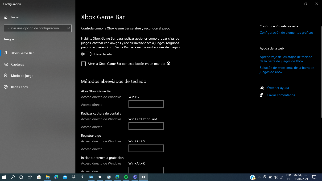 Iingxaki ngeXbox Game Bar kwiWindows 11
